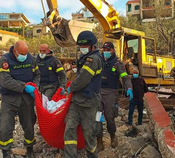 انتشال أشلاء شهيدين من الخيام وجثمان شهيد من كفرشوبا وجثامين أربعة شهداء من الجبّين وجثمان شهيد من شيحين وآخر من مثلث طيرحرفا